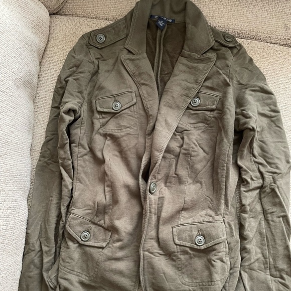 Lucky Brand Army Green Jacket - Picture 1 of 2